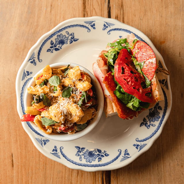 HALF Italian Sandwich.